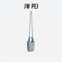 JW PEI2023新款花瓶包MINI TOTE小众设计复古牛仔斜挎托特包2T17