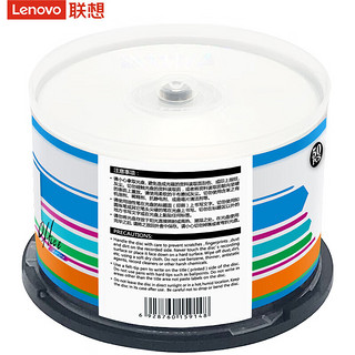 联想（Lenovo）CD-R 光盘/刻录盘 52速700MB 办公系列 桶装50片 空白光盘