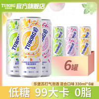 混合口味330ml6罐装苏打气泡酒女士微醺