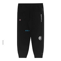 Aape 男士Logo缝饰休闲裤 AAPPTM6701XXHBKX