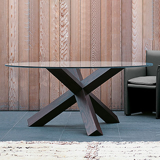 FINNNAVIAN芬纳维亚意式极简轻奢Aikido餐桌实木桌腿现代简洁 典雅黑 1.35m大理石S-II级