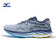 Mizuno 美津浓 WAVE RIDER 27 男女款缓震跑鞋 J1GC2303