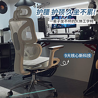 人体工学椅电竞电脑椅家用游戏座椅舒适久坐办公椅可躺工程学椅子