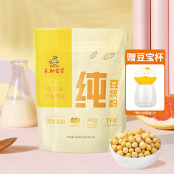 永和豆浆 纯豆浆粉216g不甜脱渣无加糖高蛋白原味早餐代餐粉