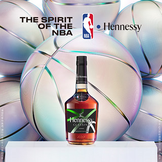 Hennessy 轩尼诗 新点干邑白兰地NBA2023联名版700ml 进口洋酒