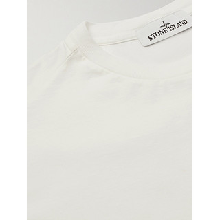 STONE ISLAND 石头岛 23春男品牌标志贴花棉质T恤