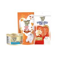 会员专享：FANCY FEAST 珍致 金罐 85g+喵脆零食 60g+喵酱 4支