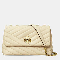 TORY BURCH Kira Chevron 女士单肩包 奶油色