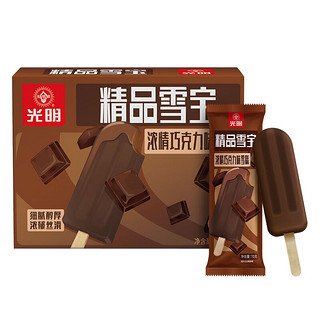 光明米业 精品雪宝浓情巧克力味雪糕 70g×6支