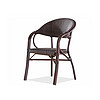 purpleleaf 餐椅家用凳子现代简约餐桌椅轻奢高级藤编椅藤椅网红靠背椅子