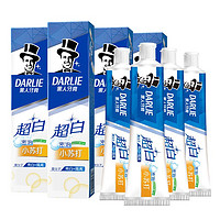 DARLIE 好来 牙膏超白密泡小苏打 140g*4