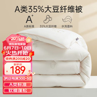 多喜爱(Dohia.com)A类被子春秋被大豆纤维被四季通用柔软被芯 舒享A类大豆纤维冬被 152*218cm 1.2米床