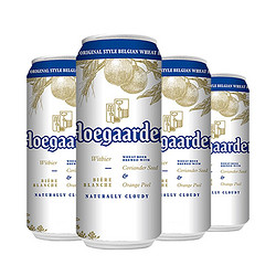 Hoegaarden 福佳 比利时小麦 白啤酒 310ml*4听