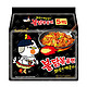 SAMYANG 三养 韩国三养韩文海外版火鸡面140gx5包超辣鸡肉味方便面