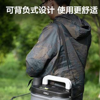 DL 得力工具 得力（deli）6L高压电动喷雾器打药机喷水浇花消毒喷壶喷雾器升级款DL581163