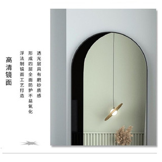 ANERYA 安尔雅 拱形穿衣镜落地镜家用全身镜网红ins风卧室壁挂试衣镜服装大镜子2