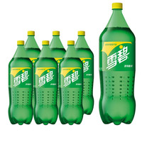 可口可乐 Coca-Cola可口可乐 Coca-Cola雪碧2L*6瓶整箱雪碧柠檬味汽水碳酸饮料大瓶家庭分享装 雪碧2升*2瓶