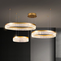 雷士 NVC Lighting照明水晶轻奢客厅吊灯现代简约客厅灯水晶灯饰中山灯具