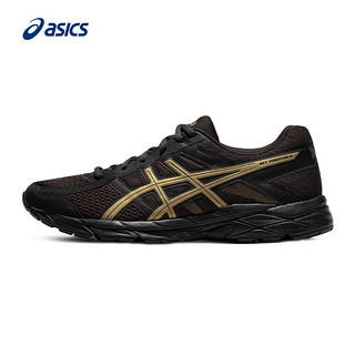 ASICS 亚瑟士 缓冲跑步鞋 GEL-CONTEND 4 黑色/金色