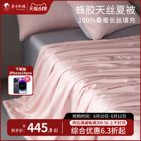 SILKUEEN 蚕花娘娘 天丝夏凉被蚕丝被空调被100%桑蚕丝宿舍学生薄被夏季薄款被子夏天