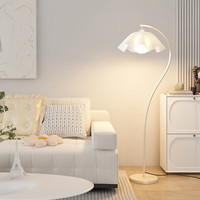 拾光记忆 奶油风落地灯网红ins客厅卧室床头灯简约现代装饰氛围灯立式灯