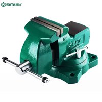 世达（SATA）70843重型方钢台虎钳6英寸