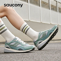 PLUS会员：saucony 索康尼 SHADOW6000 小青瓷 男女款复古休闲运动鞋 S79033