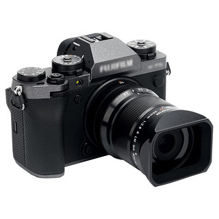 JJC 富士相机遮光罩 适用于XF 30mm f/2.8 R LM WR微距镜头XT5 XT4 X-H2S XA7 XA5 XT200 XS10配件 遮光罩+43mmUV滤镜