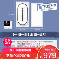 雷士 NVC   Lighting照明 一厨一卫 浴霸+长灯