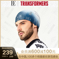 BE范德安变形金刚联名系列硅胶泳帽机甲结构图形柔软高弹2023新品