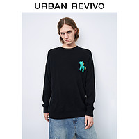 URBAN REVIVO 男女款纯棉毛衣 ML43S9BN2012