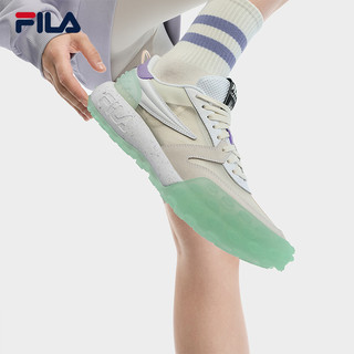 FILA 斐乐 官方GARA女鞋先锋运动鞋2023夏新款轻便透气休闲跑步鞋