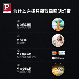 Paulmann P德国柏曼氛围智能客厅灯带 客厅节律无主灯 可调节智能组合套餐 智能调节