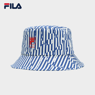 FILA 斐乐官方女帽圆帽2023夏新款休闲户外运动帽子遮阳帽渔夫帽