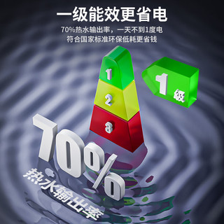 凯奇史密斯 速热电热水器一级能效3000W双管速热储水式60升 +2000W+三段加热+出水断电 40升
