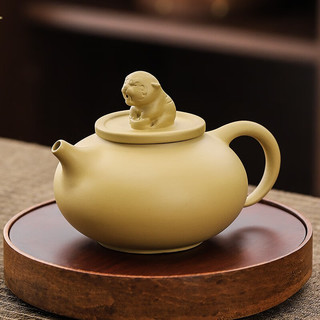 豪峰原矿黄金段泥西施紫砂泡茶壶功夫茶具家用单个茶道泡茶器礼盒装