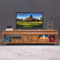 寻古红木家具非洲鸡翅木（学名：非洲崖豆木）电视柜实木中式客厅矮柜地柜电视机柜O 长200*宽45*高48cm