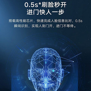 云米（VIOMI）3D人脸识别2H可视猫眼大屏智能门锁电子锁指纹锁密码锁2F升级款 不带天地钩