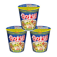 CUP NOODLES 合味道 海鲜风味方便面76g×3杯