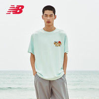 NEW BALANCENB官方23新款男款舒适透气运动休闲圆领短袖T恤 LSF AMT32364 S
