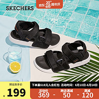 斯凯奇（SKECHERS）斯凯奇（SKECHERS）男凉鞋 237292  黑色/BLK 39.5