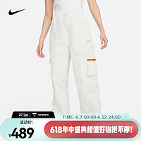 耐克（NIKE）女子梭织长裤 SPORTSWEAR FJ7729-030 XS