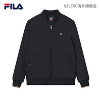 斐乐(FILA) 男子梭织外套2022冬季新款时尚商务休闲棒球领上衣 传奇蓝-NV 170/92A/M