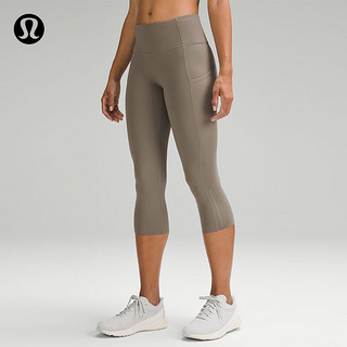 露露乐蒙 lululemon丨Fast and Free 女士高腰中长紧身裤 19