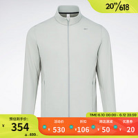 Reebok锐步官方2023夏季男子JACKET针织拉链休闲夹克23RCS105M 23RCS105MGG0 A/2XL