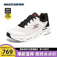 斯凯奇Skechers春季男女气泡鞋220905 白色/黑色/WTBK 40