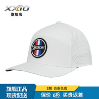 SRIXON史力胜高尔夫球帽男士夏季新品golf棒球帽遮阳透气 11227093 白色