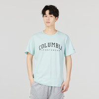 哥伦比亚(Columbia)短袖男士春夏季新款城市户外运动时尚舒适透气T恤上衣AE1363 AE1363330 M