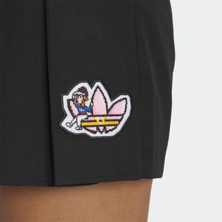 adidasadidas阿迪达斯官方三叶草女装夏季运动裙裤IP1781 黑色 A36