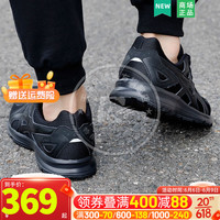 ASICS 亚瑟士 男鞋女鞋 23夏季新款训练跑步鞋情侣户外休闲鞋透气缓震运动鞋 TJG138-9090/黑武士 37